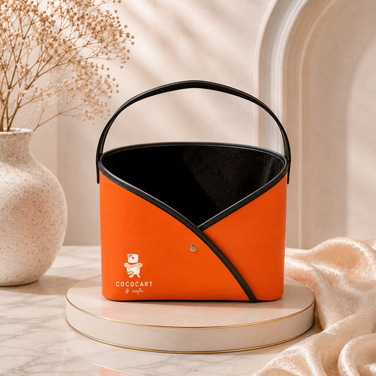 Orange Envelope Basket