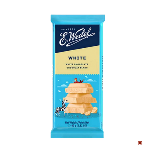 Wedel White Chocolate Bar 80g