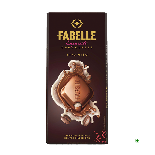 Fabelle Tiramisu Milk chocolate Bar 131g