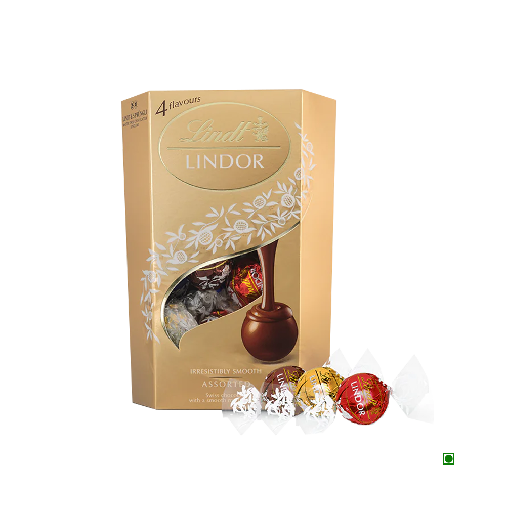 Lindt Lindor Assorted Cornet 200g – Cococart India