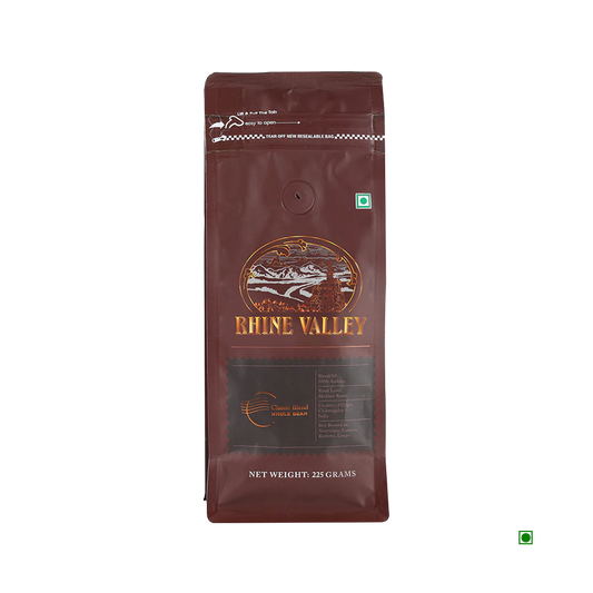 Rhine Valley Classic Blend Whole Bean Coffee 225g
