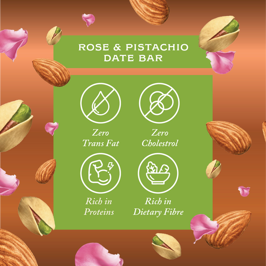 Rhine Valley Rhine Valley Rose & Pistachio Date Bar
