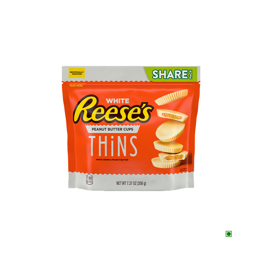 Reese's Thins White Creme Peanut Butter Cups 208g