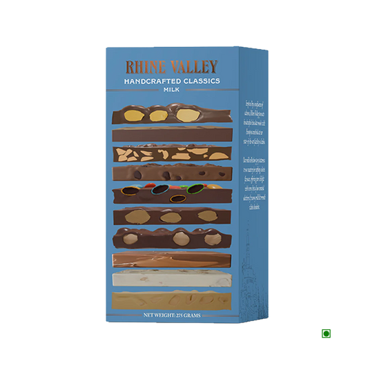 Rhine Valley Handcrafted Classics Milk Chocolate 275g