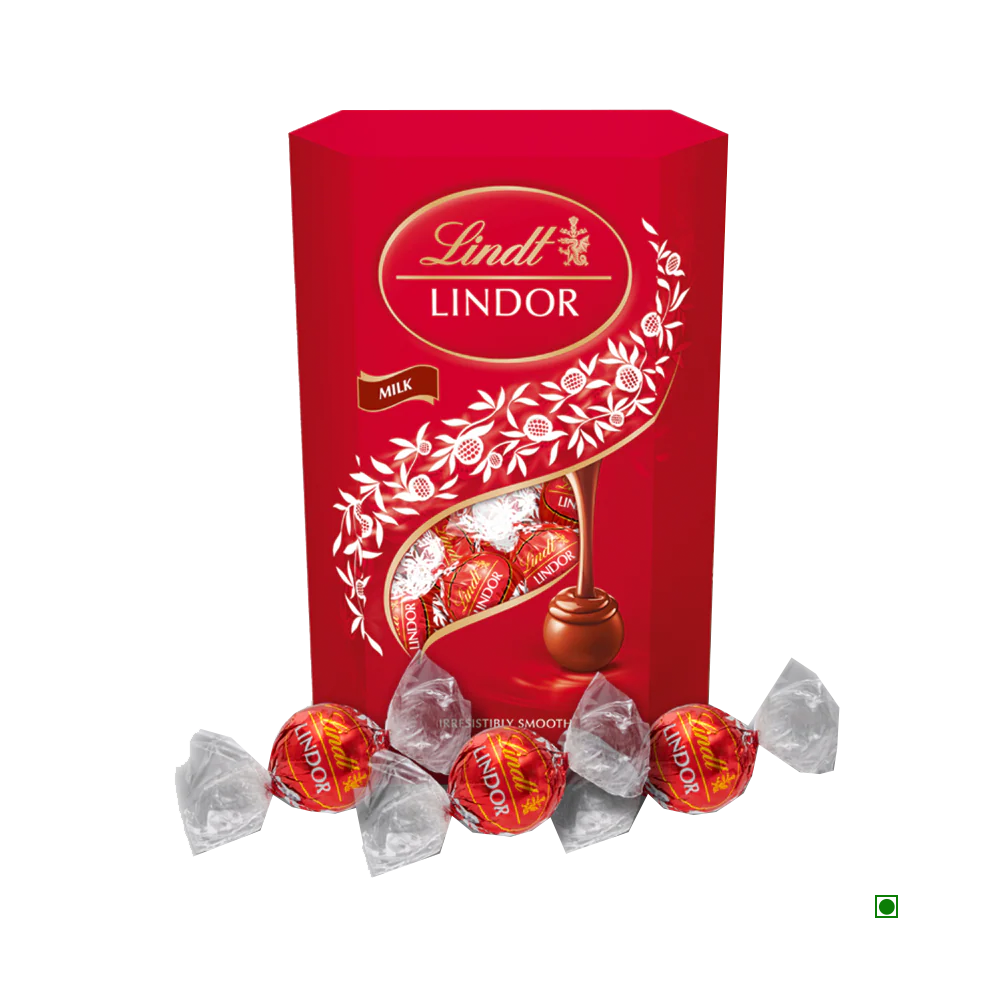 Lindt Lindor Chocolate Cornet Milk 337g – Cococart India