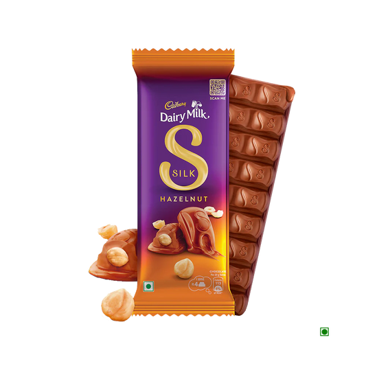 Cadbury Dairy Milk Silk Hazelnut Chocolate Bar 58g