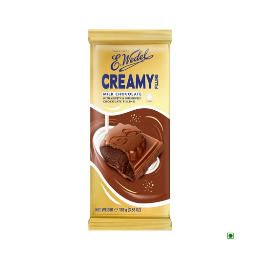 Wedel Nadziana Milk Chocolate Filling Bar 100g