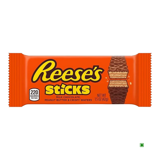 Hershey's Reeses Peanut Butter Crispy Wafer Sticks 42g