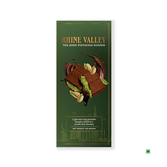Rhine Valley 70% Dark Kunafa 100g