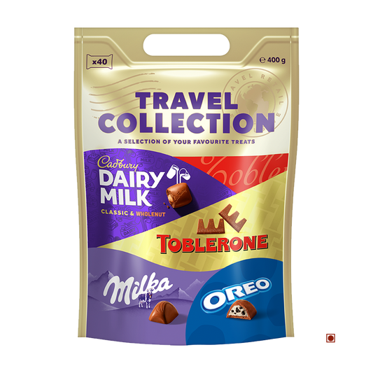 Cadbury Dairy Milk Travel Collection Mix Bag 400g
