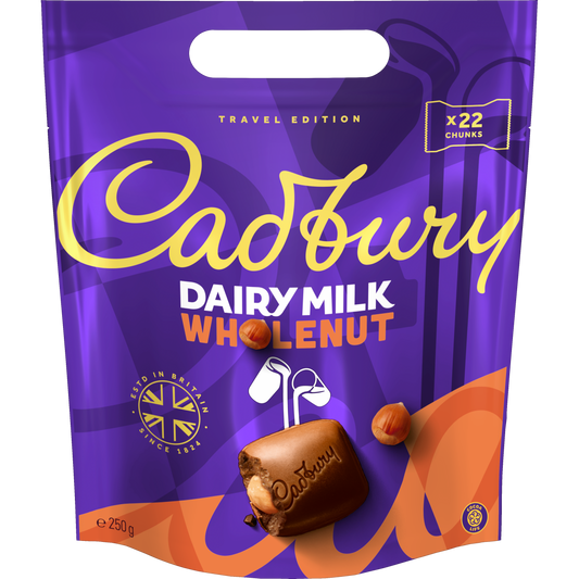 Cadbury Dairy Milk Wholenut Bag 250g