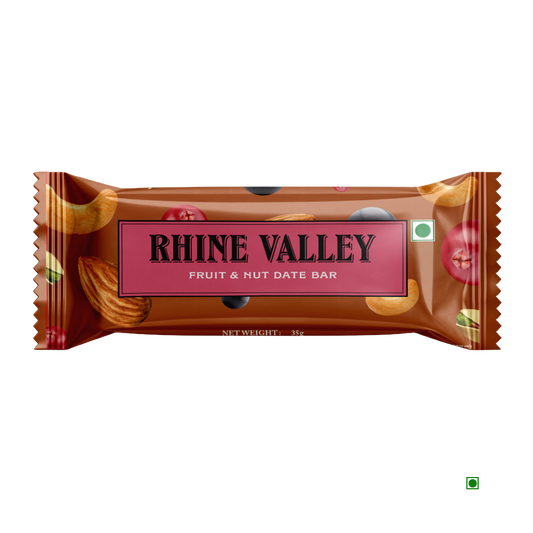 Rhine Valley Fruit & Nut Date Bar 35g