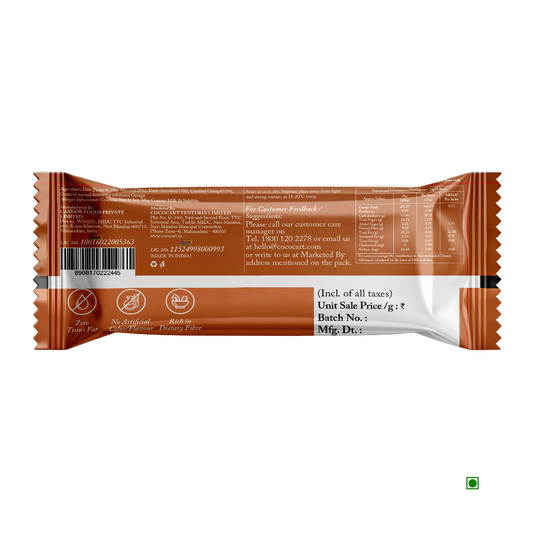 Rhine Valley Almond & Orange Dark Chocolate Date Bar 35g