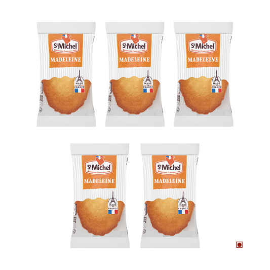 St. Michel Madeleine Pack of 5 (25g X 5) 125g