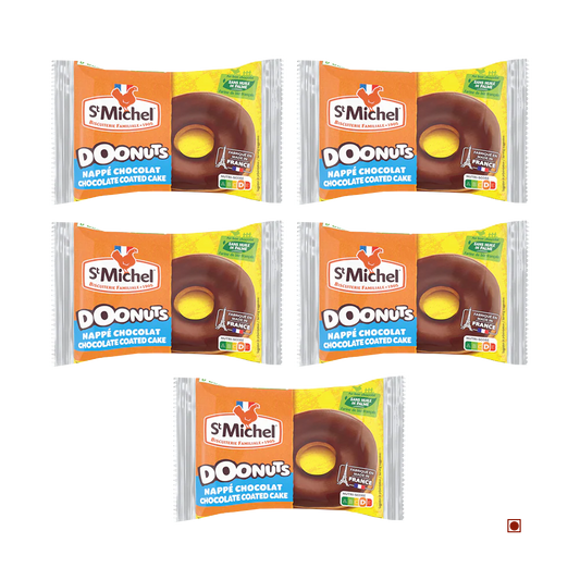 St. Michel Chocolate Coated Doonut Pack of 5 (30g X 5) 150g
