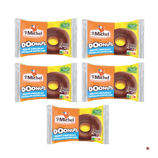St. Michel Chocolate Coated Doonut Pack of 5 (30g X 5) 150g