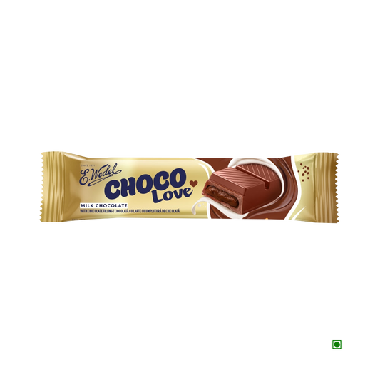 Wedel Choco Love Filled Milk Chocolate Bar 45g
