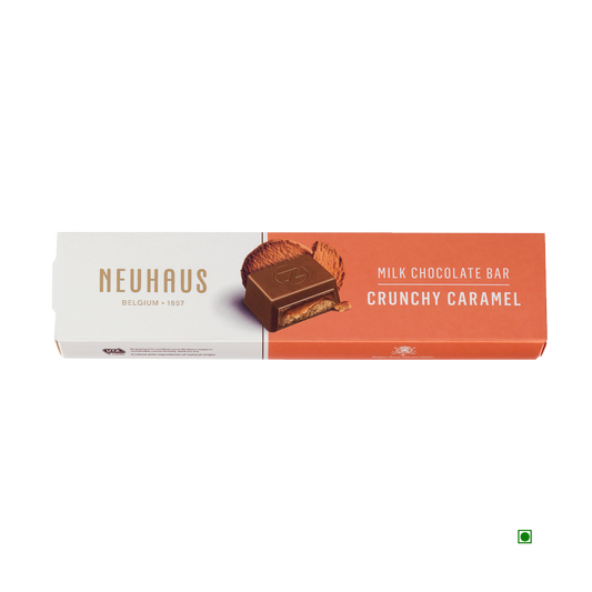 Neuhaus Milk Chocolate crunchy caramel bar 50g