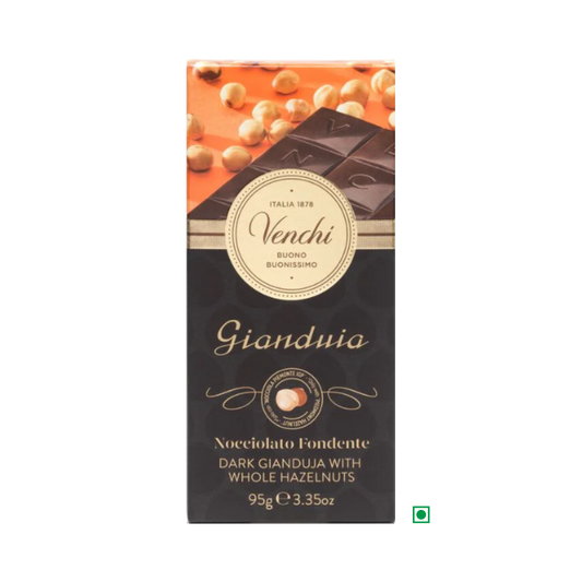 Venchi Dark Gianduia Bar 95G