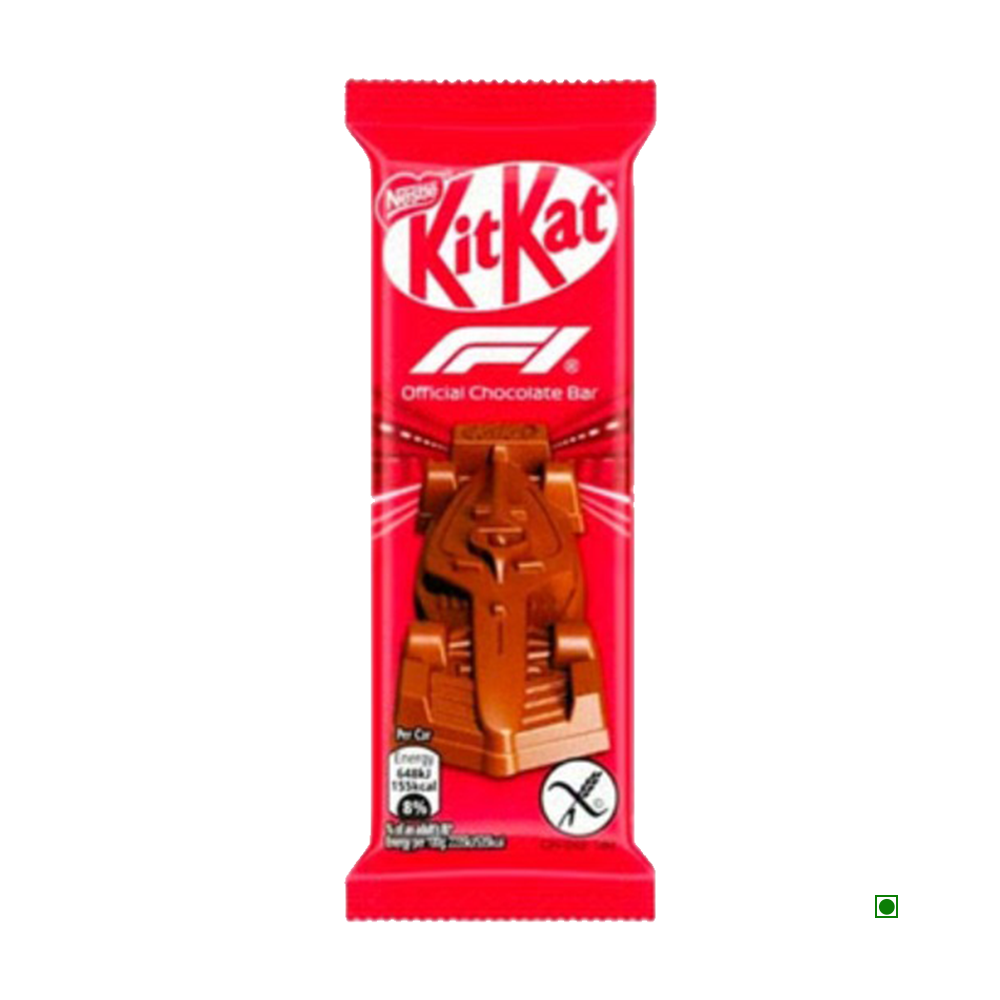 日本未販売 KitKat F1公式チョコレートバー 29g KitKat F1 Bar 29g – Cococart India