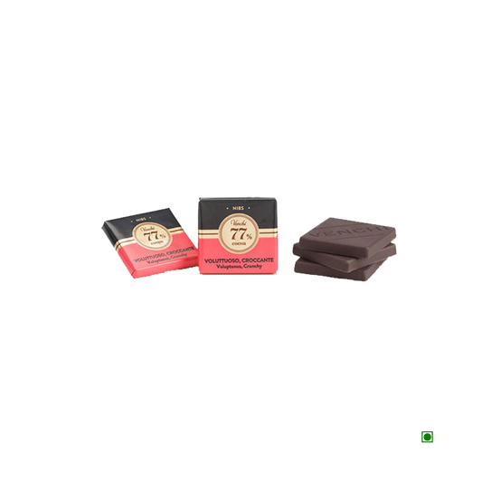 Pick & Mix : Venchi 77% Nibs Extra Dark Chocolate Granblend 100g