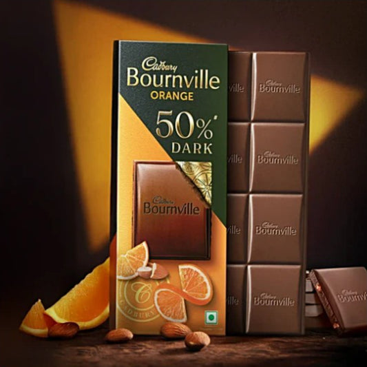 Cadbury Bournville 50% Orange 75g
