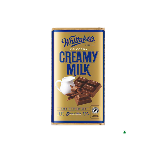 Whittakers' Whittakers Creamy Milk Bar 250g.