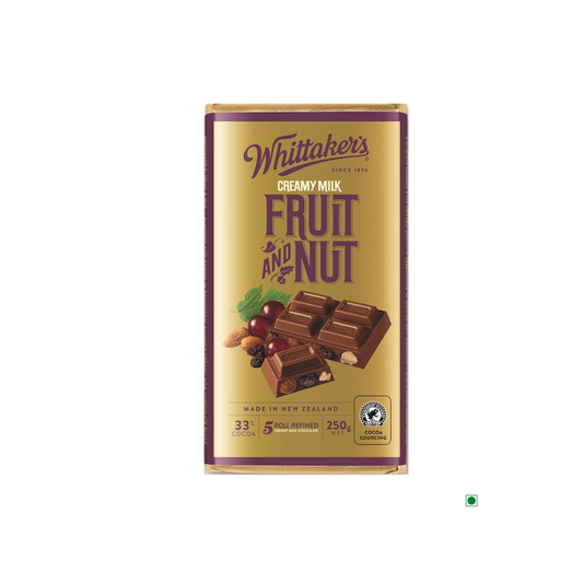 Whittakers' Whittakers Fruit & Nut Bar 250g.