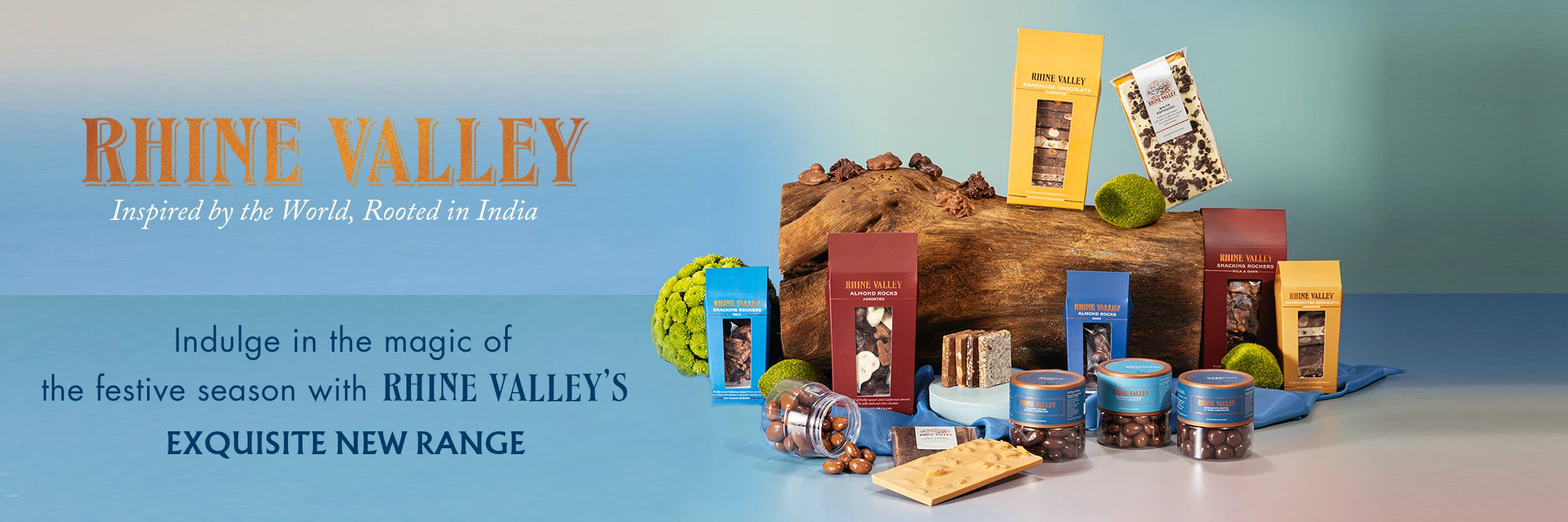 Rhine valley's exclusive high range of chocolates.