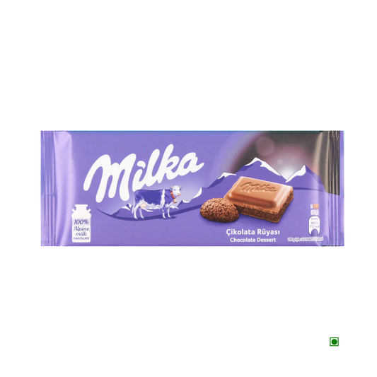 Milka Chocolate Dessert Bar 100g