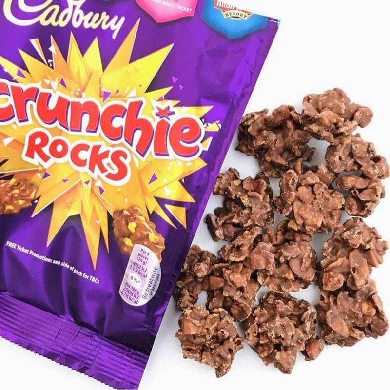 Cadbury Crunchie Rocks Bag 110g rocks.