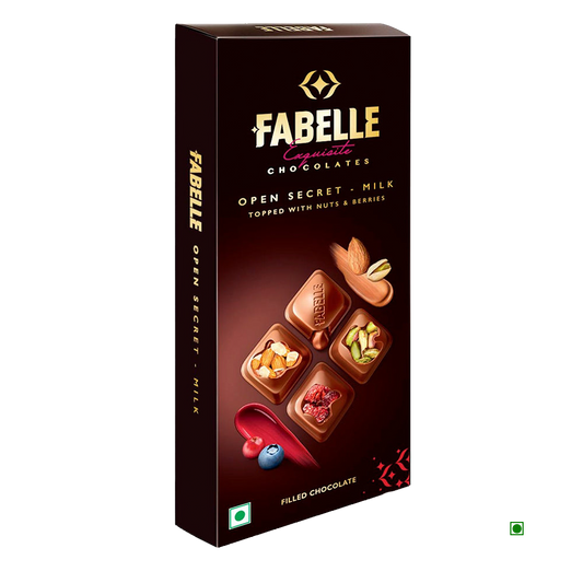 Fabelle Open Secret Milk Chocolate Bar 121g