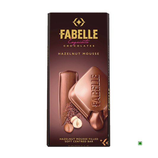 Fabelle Hazelnut Milk Chocolate Bar 127g