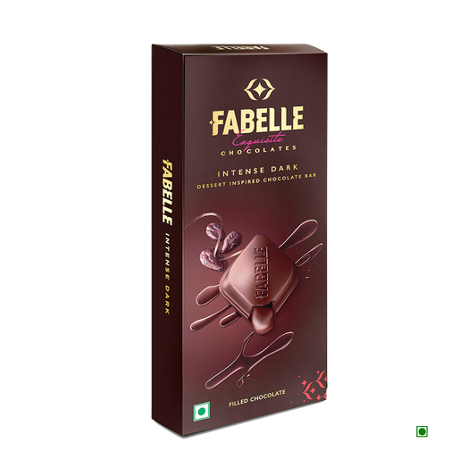 Fabelle Intense Dark Chocolate Bar 130g