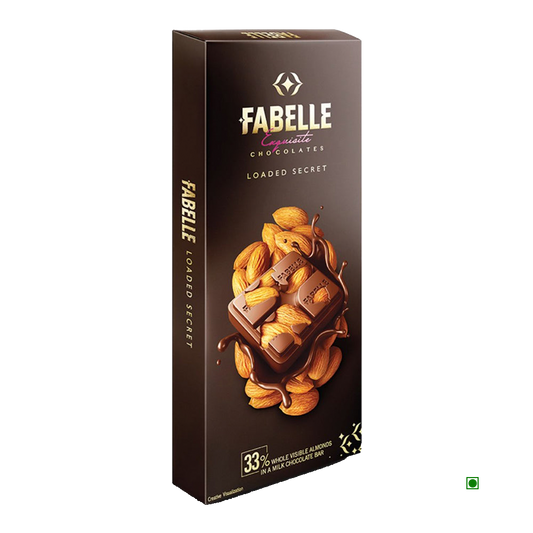 Fabelle Loaded Secret Milk Chocolate Bar 114g