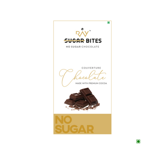 Ray No Sugar Chocolate Couverture 80g
