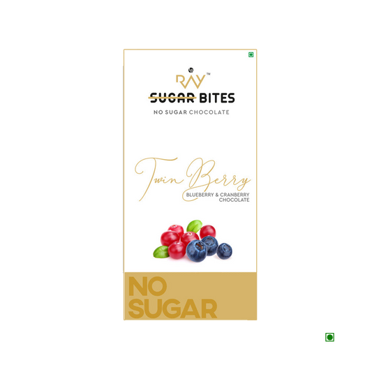 Ray No Sugar Chocolate Twin Berry Couverture 90g