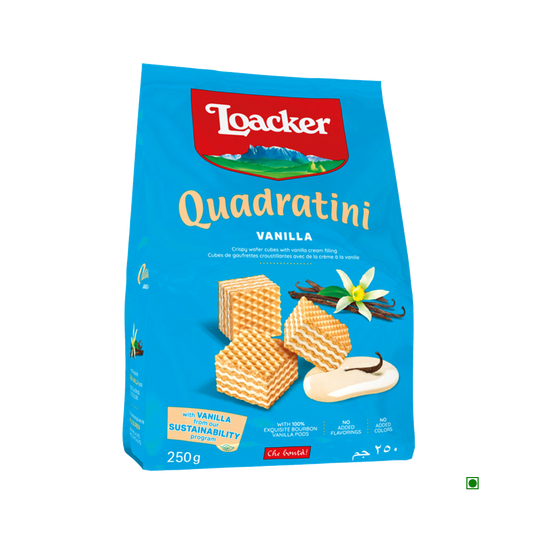 Loacker Quardatini Vanilla 250g
