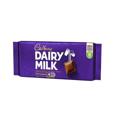 Cadbury Dairy Milk Chocolate Bar 180g Cadbury.