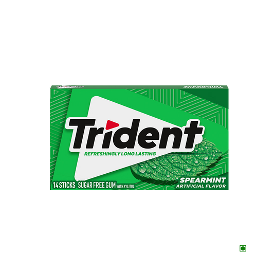 TRIDENT SPEARMINT 14s 26.6g