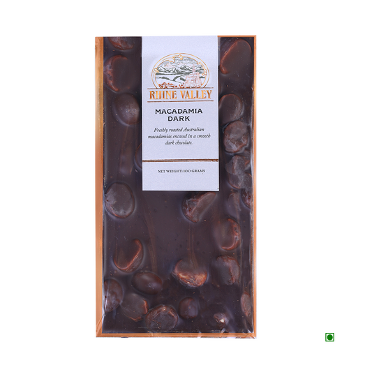 Rhine Valley Macadamia Dark 100g