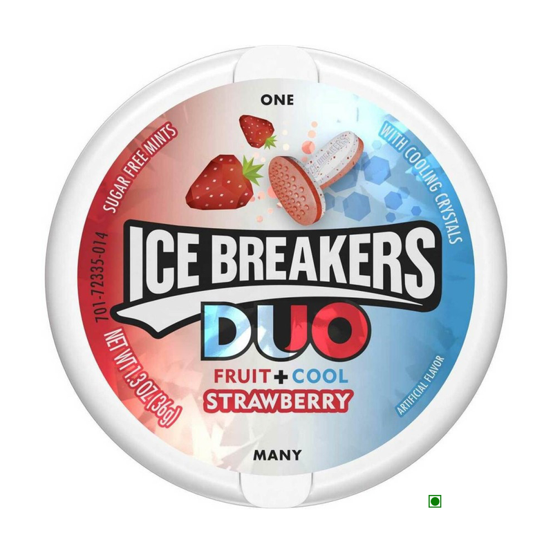 Ice Breakers Duo Fruit and Cool Strawberry 36g by Hershey&