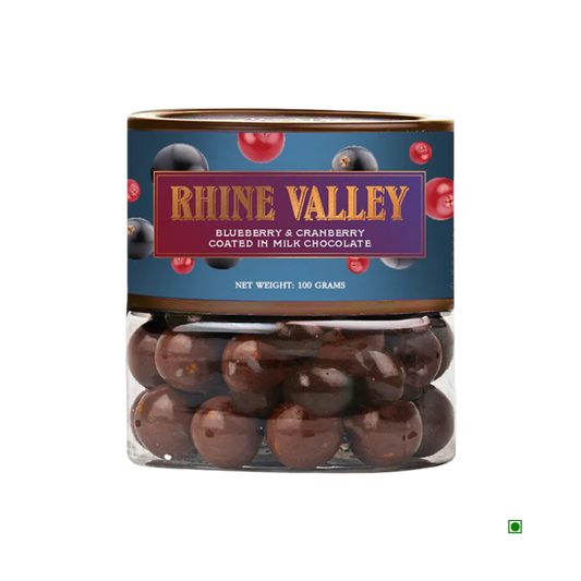 Rhine Valley Blueberry & Cranberry Milk Dragees 100g