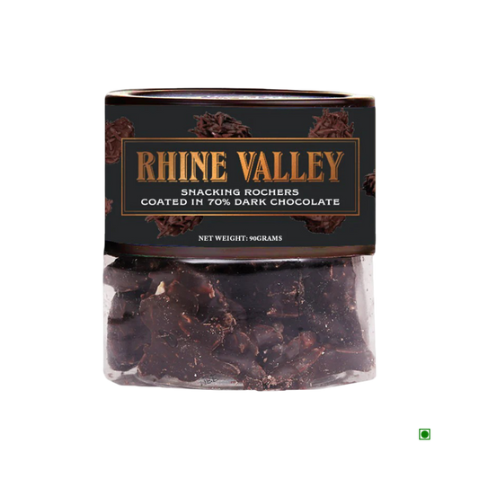 Rhine Valley 70% Dark Chocolate Snacking Rochers 90g