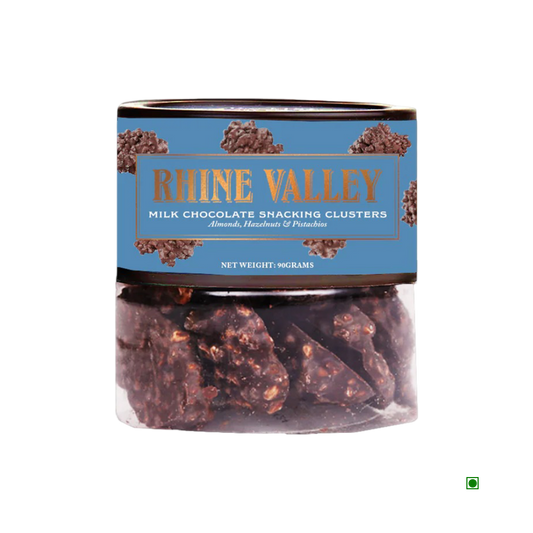 Rhine Valley Milk Chocolate Snacking Clusters 90g