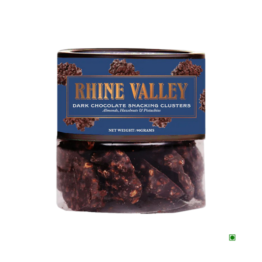 Rhine Valley Dark Chocolate Snacking Clusters 90g