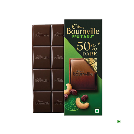 Cadbury Bournville Fruit & Nut Dark Chocolate Bar 80g