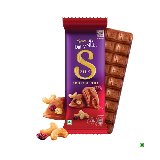 Cadbury Dairy Milk Silk Fruit & Nut Chocolate Bar 137g