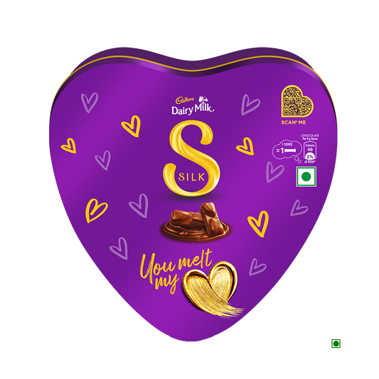 Cadbury Silk Valentine Heart Box Special 135g