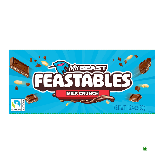 Mr.Beast Feastables Milk Crunch Bar 35g